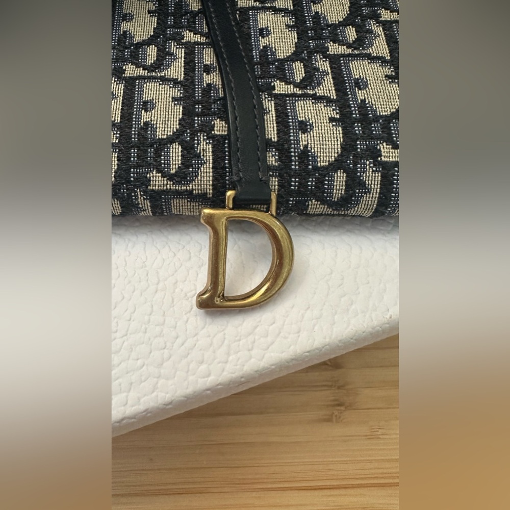 Dior Saddle Wallet on Chain